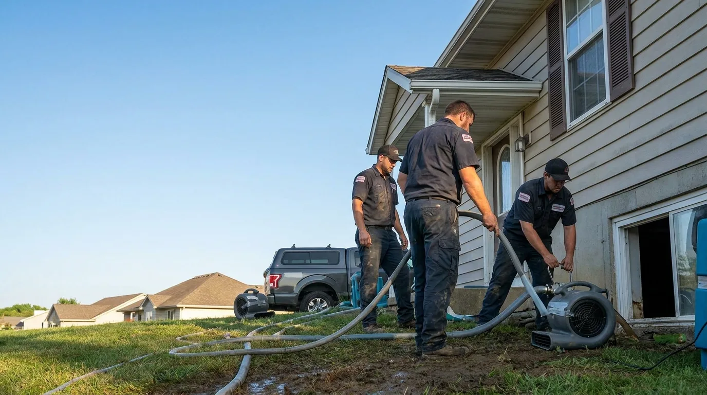 Water Removal in West Burlington, IA near me